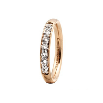 Christina Jewelry & Watches - Topaz Queen ring - forgyldt sølv m/ topas 800-3.7.B